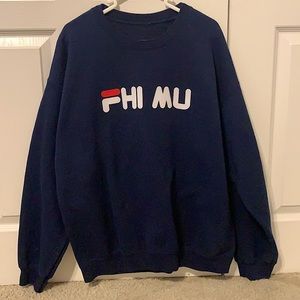 FILA Style Phi Mu Pullover